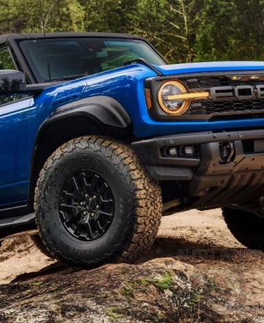 Watch 2022 Ford Bronco Raptor Caught Running Rampant In The Wild